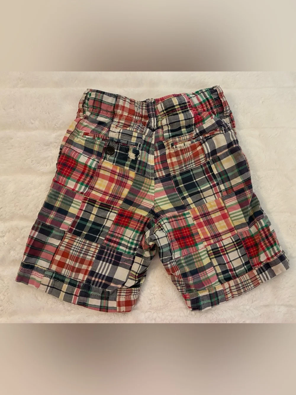 Bundle of 3 Boys Shorts - 2 Pair Size 5 with adjustable waists & 1 Pair Size 6.